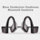 Fejhallgató csontvezetõ Bluetooth fülhallgató vezeték nélküli blutooth headset TWS sport vízálló fülhallgató