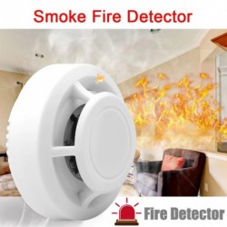 High Senstive füst tűzérzékelő független riasztásbiztonság vezeték nélküli tűzérzékelő füstjelző LED