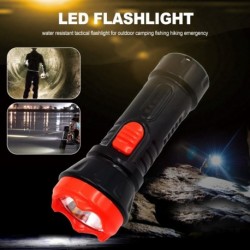 LED zseblámpa újratölthető, magas fénymennyiségű kézilámpa 2 üzemmóddal, vízálló taktikai zseblámpa szabadtéri