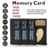 Pure Full 128GB Extreme Micro SD Card TF Flash Memory Class 10 Free Adapter
