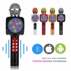 WS1816 kézi mikrofon vezeték nélküli Bluetooth karaoke USB lejátszó  hangszóró otthoni KTV PK WS858