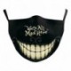 * 2 - Vicces mosható arcmaszk fél arc száj Mark HipHop Cospaly Party One Size Mask0