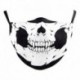* 2 - Vicces mosható arcmaszk fél arc száj Mark HipHop Cospaly Party One Size Mask0