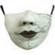 * 26 - Unisex Halloween 3d Funny Mouth Mark Cover Facemask Mosható Hip Hop Party Magic