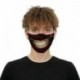 A halott lány napja - Mens Womens Kids 3D Funny Mouth Mark Fabric Facemask Mosható Party Magic Gothic