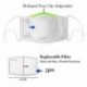 A halott lány napja - Mens Womens Kids 3D Funny Mouth Mark Fabric Facemask Mosható Party Magic Gothic