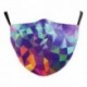 * 53 - Mens Womens Kids 3D Funny Mouth Mark Fabric Facemask Mosható Party Magic Gothic