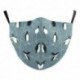 * 53 - Mens Womens Kids 3D Funny Mouth Mark Fabric Facemask Mosható Party Magic Gothic