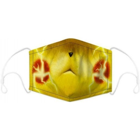 Design-81 - 3D Unisex újrafelhasználható mosható arcmaszk fél arc száj vicces arcvédő szűrő