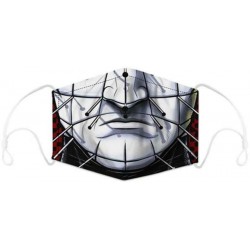 Tervezés-71 - 3D Unisex újrafelhasználható mosható arcmaszk fél arc száj vicces arcvédő szűrő