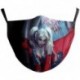 Design-26 - 3D Unisex újrafelhasználható mosható arcmaszk fél arc száj vicces arcvédő szűrő