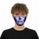 Variáns tengeri koponya - Mens Womens Kids 3D Funny Mouth Mark Fabric Facemask Mosható Party Magic Gothic
