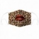 Variáns tengeri koponya - Mens Womens Kids 3D Funny Mouth Mark Fabric Facemask Mosható Party Magic Gothic