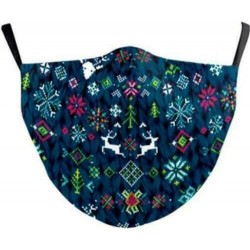 * 169 - Mosható arcmaszk fél arc koponya száj Mark HipHop Cospaly Party One Size Mask0