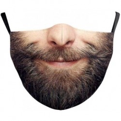 * 158 - Mosható arcmaszk fél arc koponya száj Mark HipHop Cospaly Party One Size Mask0