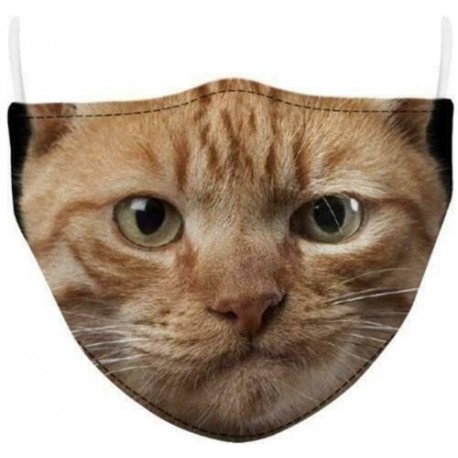 Design-67 - Férfi újrafelhasználható unisex vicces mosható arcmaszk fél arc száj Mark HipHop rajzfilm