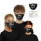 Design-4 - Férfi újrafelhasználható unisex vicces mosható arcmaszk fél arc száj Mark HipHop rajzfilm