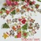Nincs szín - 50db / tétel 2 lyuk Scrapbooking Mikulás szarvas fából készült karácsonyi gombok varrása