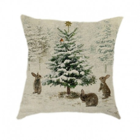 * 14 - 18 hüvelykes karácsonyi párnahuzat térpárna autó kanapé otthoni party dekoráció 2020