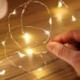 Nincs szín - 10Pack 1M 10er LED-ek Lichterkette Draht Micro melegháló akkumulátorbetrieb Dekor Xmas