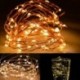 Nincs szín - 10Pack 1M 10er LED-ek Lichterkette Draht Micro melegháló akkumulátorbetrieb Dekor Xmas