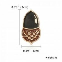 125 Makk - Rajzfilm zománc piercing bross tű gallér jelvény Corsage Lady karácsonyi aranyos ajándék