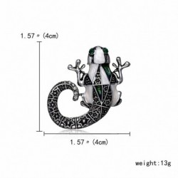 Krokodil - Vintage állat macska madár sellő kristály gyöngy bross tű karácsonyi ékszer ajándék