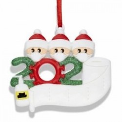 3 fő - DIY személyre szabott karácsonyi dísz 2020 karácsonyi függő díszek családias