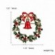 19-Garland Bell - Karácsonyfa Mikulás szarvas hóember bross tű Xmas Party divat női ajándék