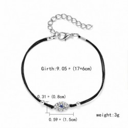 Kék karkötő - Szerencsés gonosz szem gyöngy karkötő kék ördög szem karperec lánc Unixok ékszerek karácsony