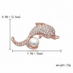 Delfin - Divat virág pillangó kristály gyöngy bross tű női esküvői party ékszerek