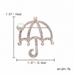 Esernyő - Divat virág pillangó kristály gyöngy bross tű női esküvői party ékszerek