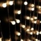 Nincs szín - 4m 40LED földgömb izzó gömb karácsony húr függönylámpa tündér fény meleg fehér dekoráció!