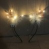 * 1 - Divat LED szarvas kürt világít fejpánt villogó kürt halloween és karácsonyi party