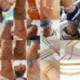 * 15 Ezüst 5Db / Set Infinity C ... - Nő divat boka Boho gyöngyök bokalánc karkötő láblánc strand ékszerek