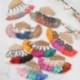 12. szett - Boho etnikai bojt fülbevalók szettek nőknek a béren kívüli vintage divatékszerek