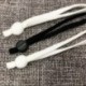 60db fekete   60db fehér lapos ... - 100 / 120db-os arcvédő elasztikus szalagok Earloop kötelek állítható csattal