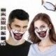 2 - UK_ DIVATOS DIGITÁLIS NYOMTATÁS SZájfedél porvédő arcborító HALLOWEEN DECOR O