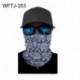 WFTJ-353 - UK_ Unisex Monkey Digital Print Anti UV nyakvédő Bandana arcvédő sál Új