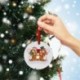 6 * - UK_ FE- Aranyos karácsonyfa Mikulás arcborító medál dísz karácsonyra dec