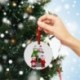 1 * - UK_ FE- Aranyos karácsonyfa Mikulás arcborító medál dísz karácsonyra dec