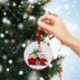3 * - UK_ FE- Aranyos karácsonyfa Mikulás arcborító medál dísz karácsonyra dec