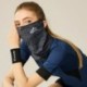 Sötét szürke - Nyak Gaiter Bandana fejpánt hűsítő arckendő fejhuzat Snood sálak