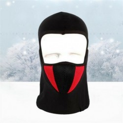 Piros - Motoros védőmaszk - Símaszk - Unisex