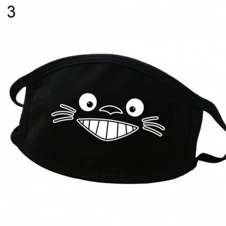 3 * - LT_ LÉGZHETŐ FELHASZNÁLHATÓ FELNŐTT PAMUT ARC SZájfedél Vágott minta porbiztos