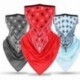 Sárga - LT_ Nyári légáteresztő nyakvédő arccső Bandana sálhuzat fülhurok Balac