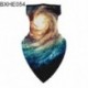 BXHE044 - LT_ UNISEX DIGITAL PRINT ANTI DUST SUN ELASTIC ARCBURKOLÓ NYAK GAITER SAL OP