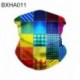 BXHA017 - LT_ FT- DI- Man Woman Digital Print Dust Proof Anti-Droplet Face Cover Headban Headban