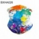 BXHA040 - LT_ FT- DI- Man Woman Digital Print Dust Proof Anti-Droplet Face Cover Headban Headban