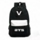 V - Fekete hátitáska - KPOP - BTS - Bangtan Boys